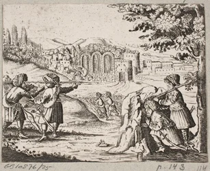 Kuvitus Adam Oleariukselle, "Persialainen Rosenthal, nerokas runoilija Schich Saadi […]", Schleswig 1660