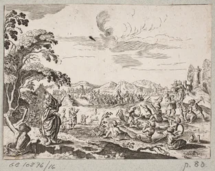 Kuvitus Adam Oleariukselle, "Persialainen Rosenthal, nerokas runoilija Schich Saadi […]", Schleswig 1660