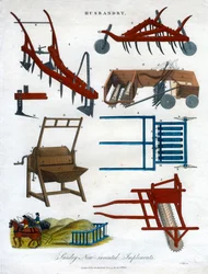 "Sekalaisia uusia keksittyjä työvälineitä", 1810.