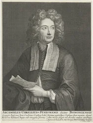 Säveltäjä ja viulisti Arcangelo Corellin muotokuva 1653-1713