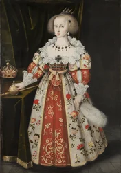 Kuningatar Kristina lapsena, n. 1635-1640