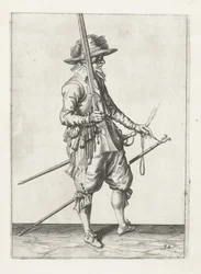 Muskettisoturi, noin 1600