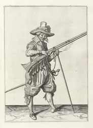 Muskettisoturi vartiossa, n. 1600