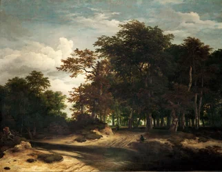 Suuri foreSt (öljy kankaalle)
