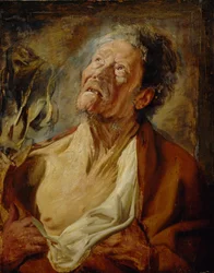 Työ, n. 1620 (öljy tammilevylle)