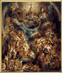 Viimeinen tuomio, 1653. Mitat: 3,91x3 m