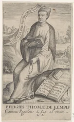 Portret van Thomas Kempisissä