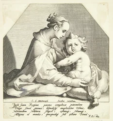 Neitsyt Maria lapsen kanssa