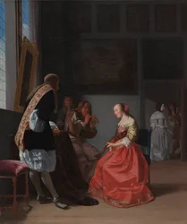 Musical Company, c. 1668.