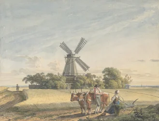Maisema, 1785.