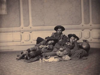 Shepherds pifferari välipalan kera, n. 1864.
