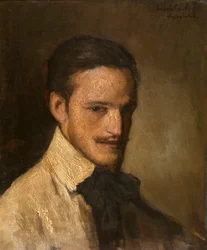 Taidemaalari William A. Sherwood (öljy kankaalle)