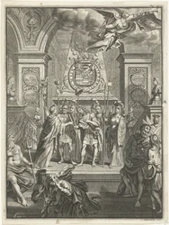 Maria Stuart luovuttaa William III:lle komentohenkilöstön