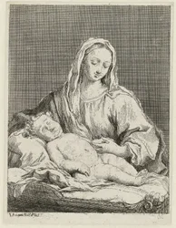 Maria lapsen kanssa
