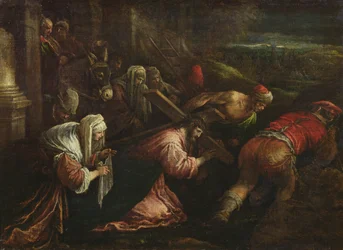 Kristus kantaa ristiä, noin 1570-80.
