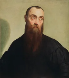 Muotokuva parrakas mies