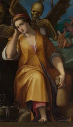 Ahneuden allegoria.
