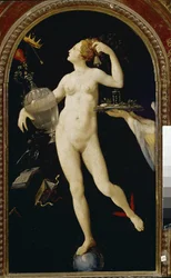Onnen allegoria (öljy puulle, 1500-luvun loppu)