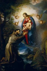 Neitsyt esiintyminen Pyhälle Franciscukselle