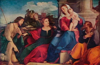 "Pyhä keskustelu", c1525