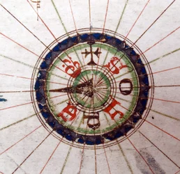 Kompassipiste, Euroopan renessanssikartta, Jacopo Russo (jälkeen) 1528