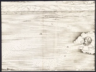 Näkymä Venetsiaan [oikea ylälohko], 1500.
