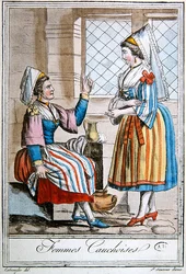Naiset Normandian Caux