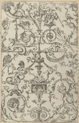 Groteski paneeli, 1550.