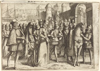 Saapuminen Valenciaan [recto]