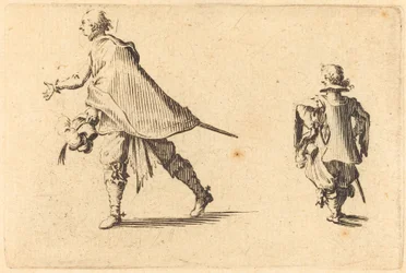 Gentleman ja hänen sivunsa, c. 1622.
