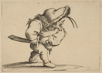 LHomme SApprêtant a Tirer poika Saber Man Preparing Draw his miekka, Varie Fig..., 1616-22.