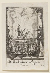 Pyhän apostoli Andreaan marttyyrikuolema (autuaan apostoli Andreaan marttyyrikuolema)