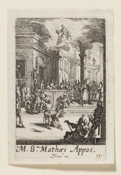 Pyhän apostoli Matteuksen marttyyrikuolema (M.B. Mathaei Appos.)