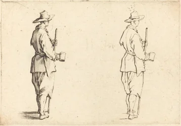Talonpoika kupilla, n. 1617.