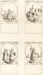 St. Calistratus; Sts. Cyprian ja Justina; Sts. Comus ja Damian; St. Elzear, kreivi