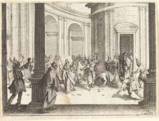 Jeesuksen kivittäminen, 1635.
