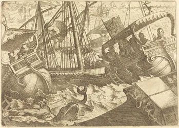 Myrsky Barcelonan rannikolla