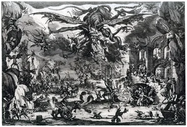 Pyhän Antoniuksen kiusaus, c1615-1635 1924