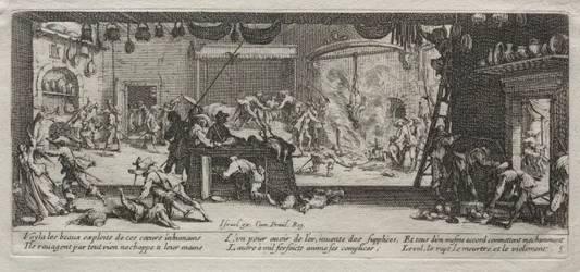Sodan suuret kurjuudet: Ryöstely, 1633.