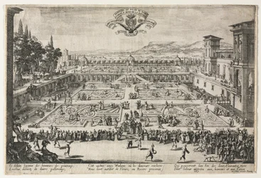 Palace Gardens Nancyssa, 1625.