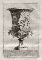 Maljakkosarja: lautanen 17, 1746.