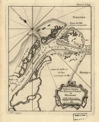 St. Louis- tai Mississippi-joen suu. 1763. LOC 74693011