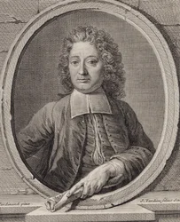 Muotokuva säveltäjä Jean-François Lallouettesta 1651-1728.