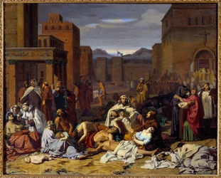 Rutto. Jacques Pilliardin (1814-1898) maalaus