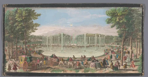 Näkymä Bassin de Neptune -vuorelle Versailles