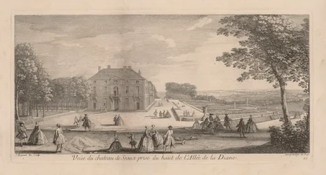 Näkymä Chateau de Seaux
