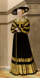 Anna von Rosentalin muotokuva, 1529.