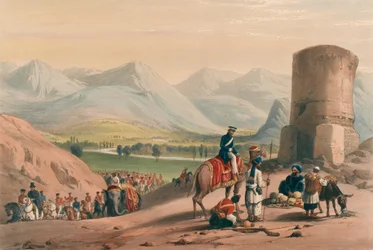 Maidanin laakso, n. 1839 (litografia, sävytetty)
