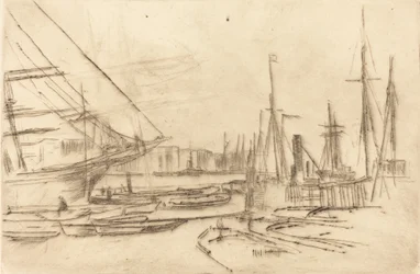 Luonnos Billingsgatesta, 1878.