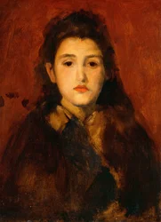 Alice Butt, c. 1895 (öljy kankaalle)